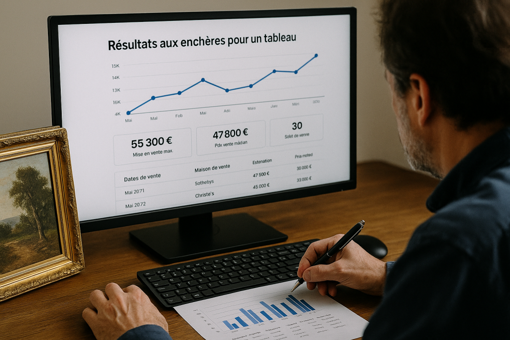 Recherche des cotes sur Internet