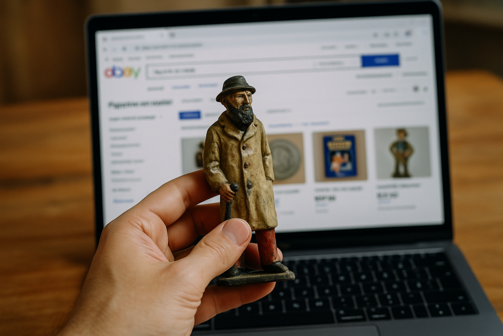 Recherche prix d'une figurine sur eBay